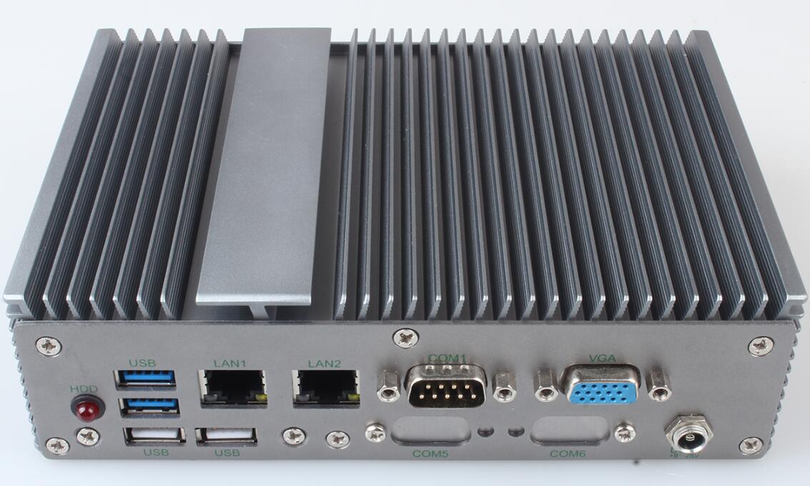 精视销售嵌入式无风扇工控机  Intel Celeron 3855U 1.6GHz 工控电脑的可靠之选